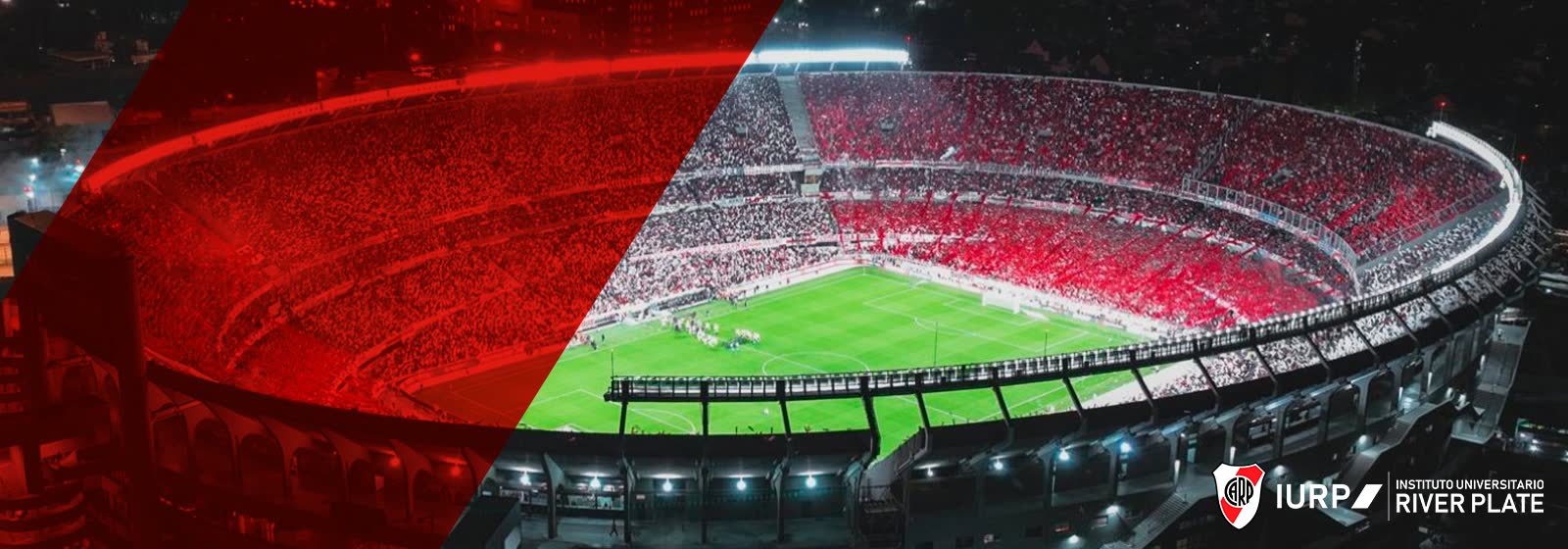 Banner de contacto del Instituto Universitario River Plate